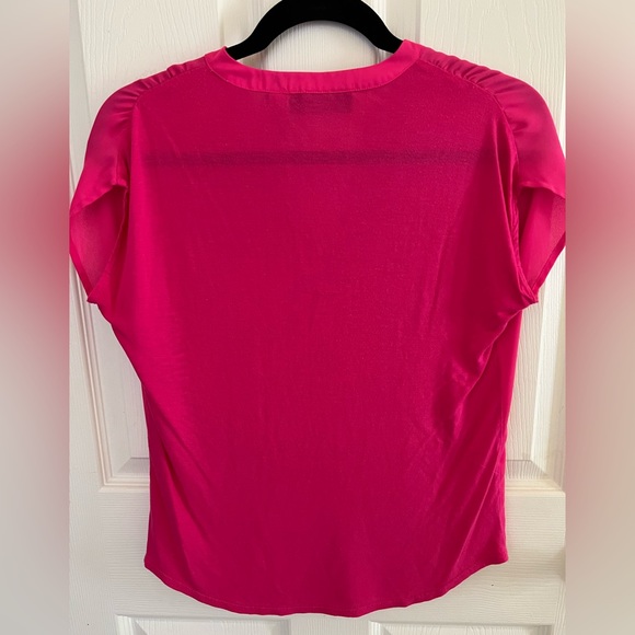 INC International Concepts Women's Split Neck Utility Shirt (Petite) - Picture 3 of 4